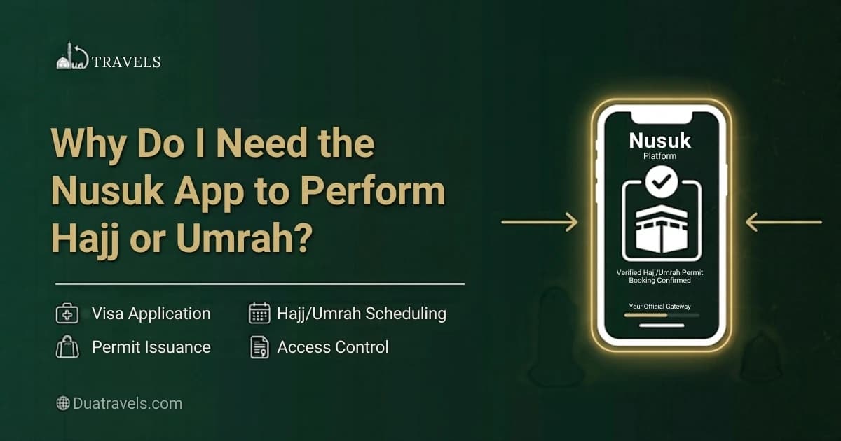 Why Do I Need the Nusuk App to Perform Hajj or Umrah