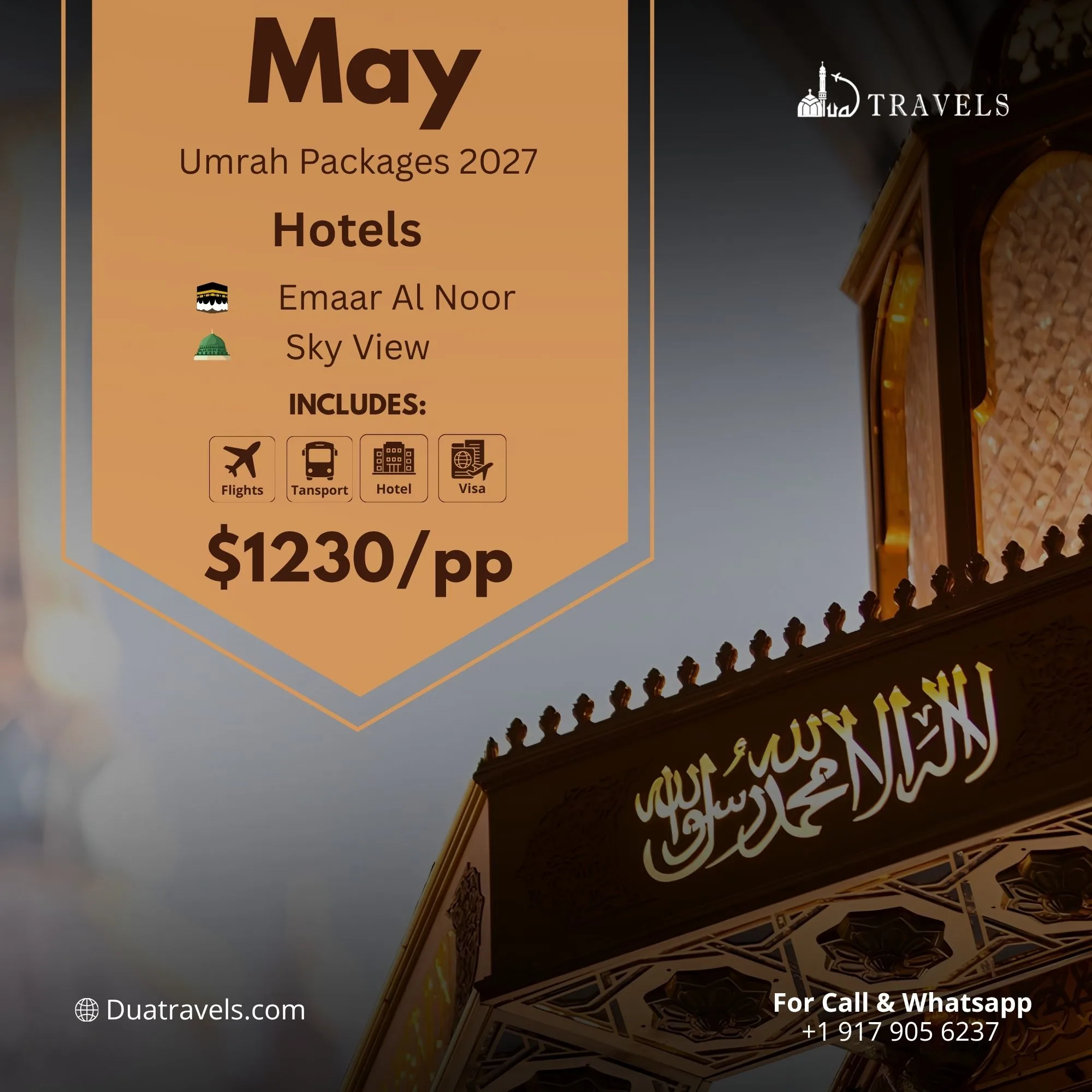 May Umrah Packages 2027