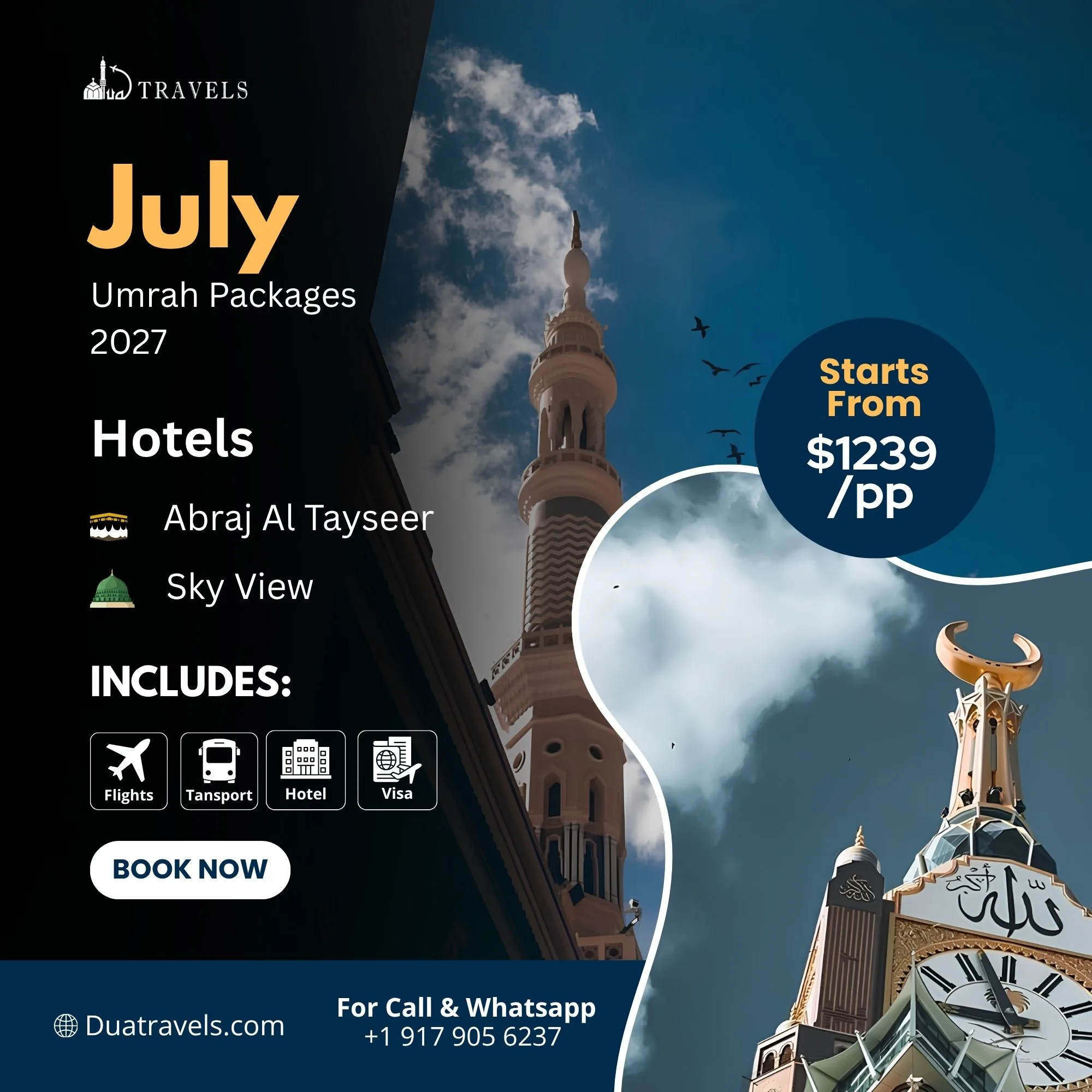 July Umrah Packages 2027