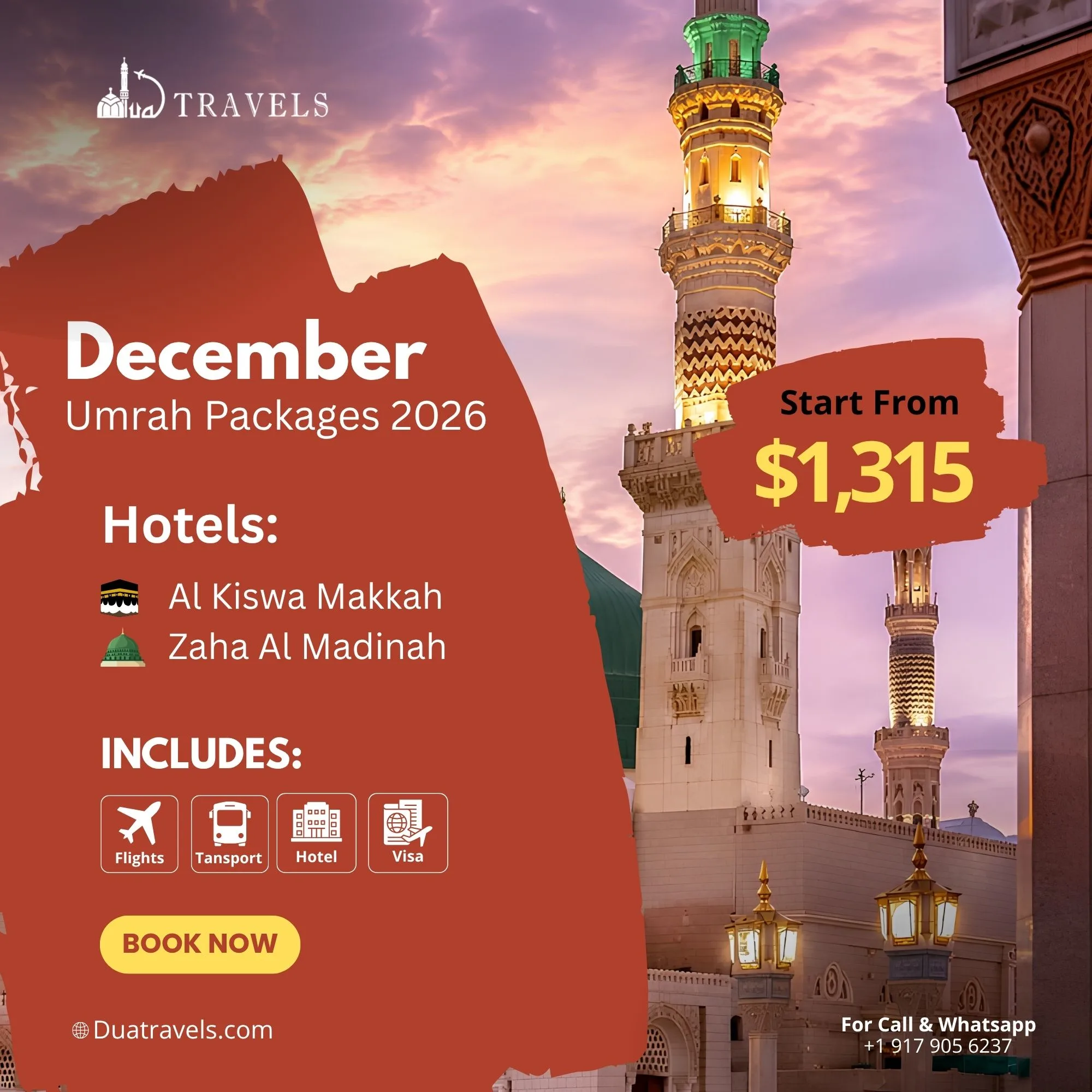 December Umrah Packages 2026
