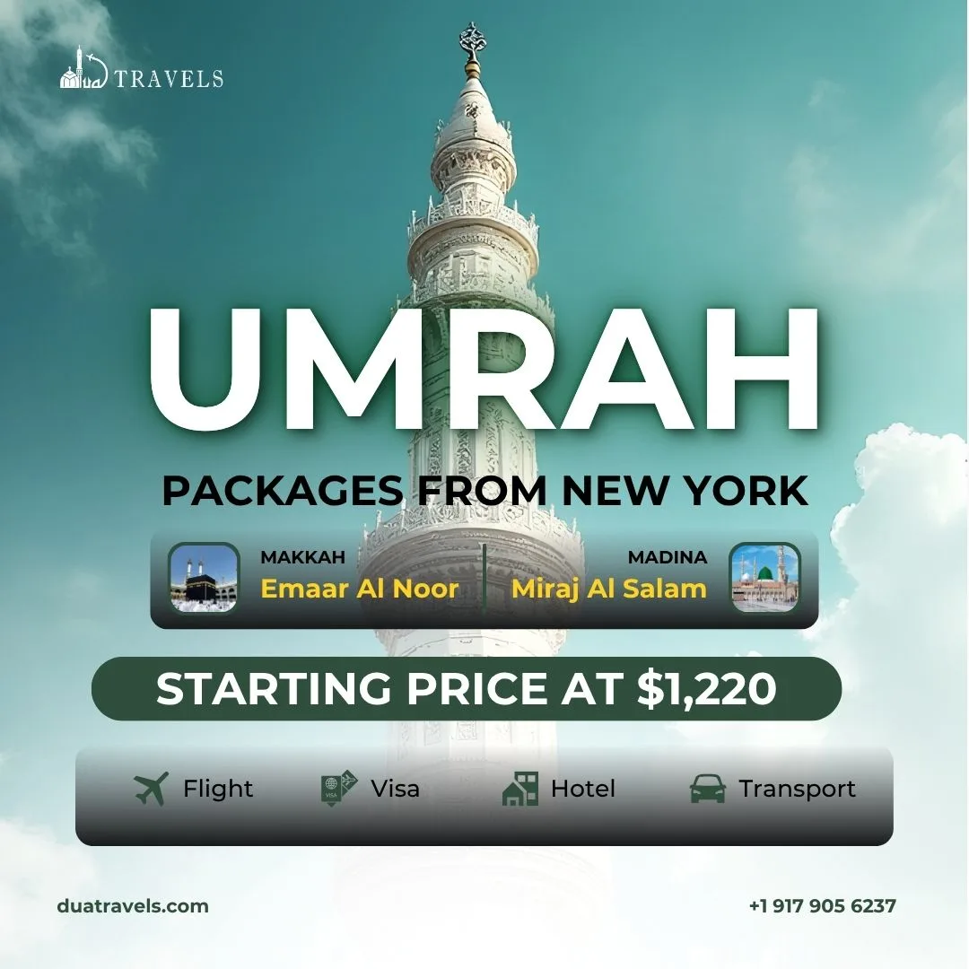 Umrah packackages From New York