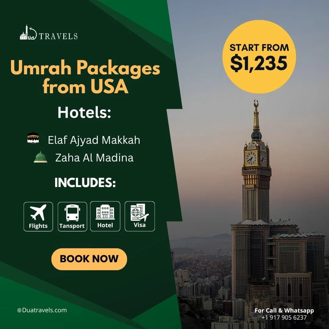 Affordable Umrah Packages From USA